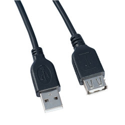 Кабель удлинитель Perfeo USB A(m) - USB A(f) 0,5 метра (U4501)