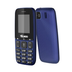 Мобильный телефон Olmio A15 blue (2 Sim, microSD, Bluetooth, FM, 1050 mAh, Фонарик, Камера)