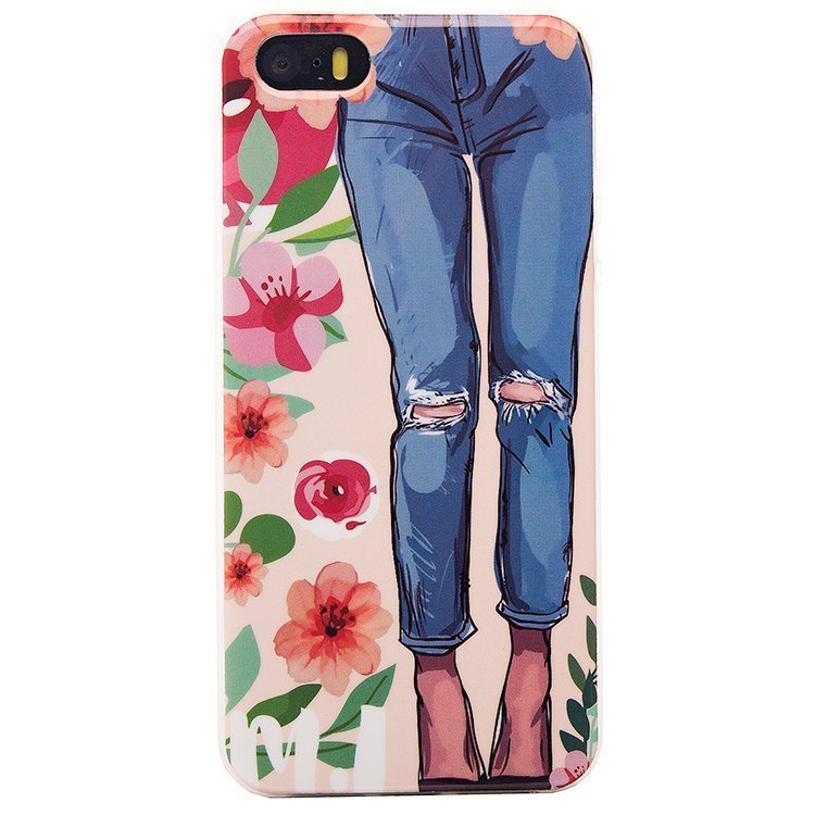 Накладка SC106 Глянец с рисунком iPhone 5 (030)