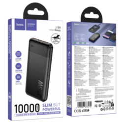 Внешнее ЗУ Power Bank HOCO J159 Essence, 22.5W + PD20W, 10000mAh (CCC), черное