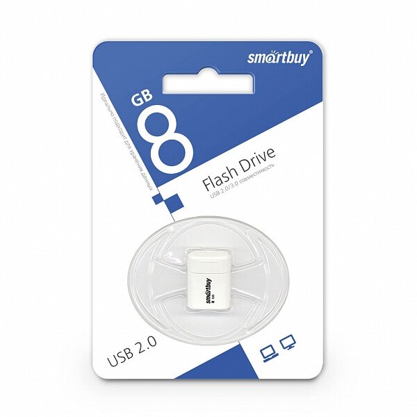SmartBuy USB 8GB Lara White