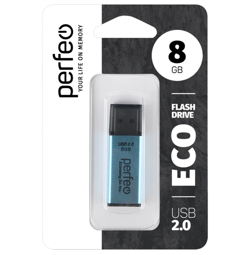 Perfeo USB 8GB E03 Blue