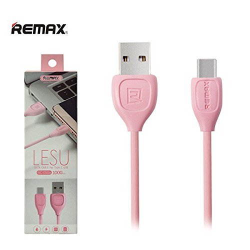 Кабель USB - Type-C REMAX Lesu RC-050a розовый