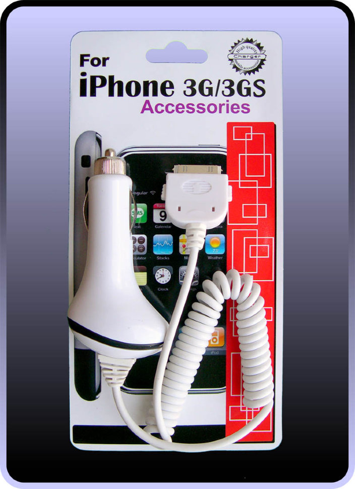 АЗУ для iPhone 3G/iPode 1mAh блистер