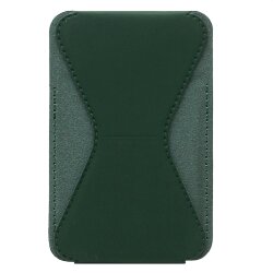 Картхолдер CH02 футляр для карт на клеевой основе, green