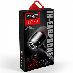 Гарнитура MP3 WALKER H730 черная