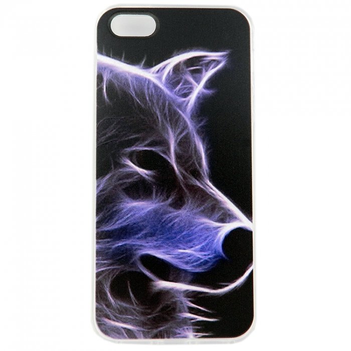 Накладка Phopart Huawei Honor 7A Волк №6764