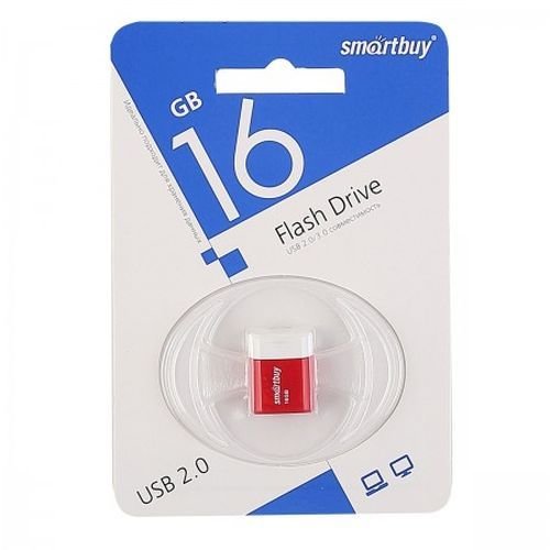 SmartBuy USB 16GB Lara red