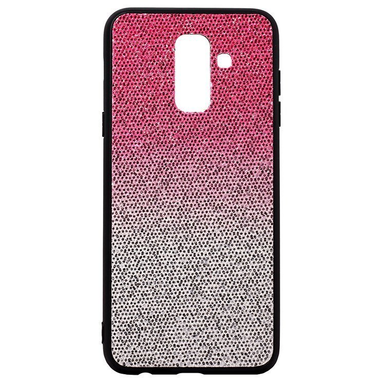 Накладка SC126 Samsung J810 Galaxy J8 2018 (003) градиент розовая