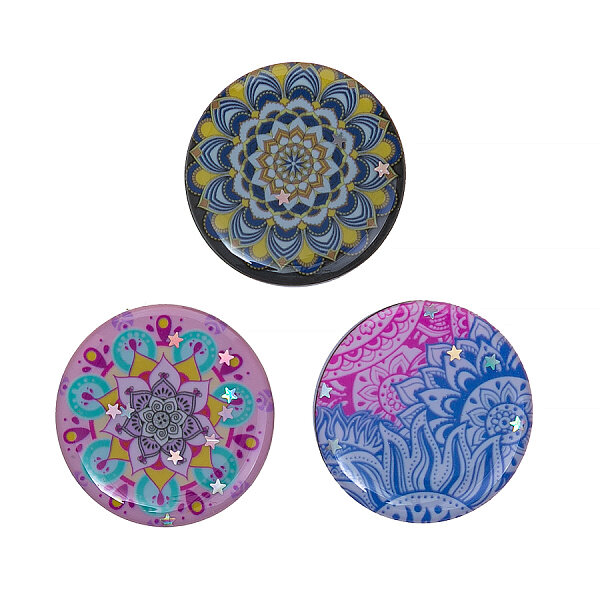 Держатель для телефона POPSOCKETS лаковый Узор с блестками