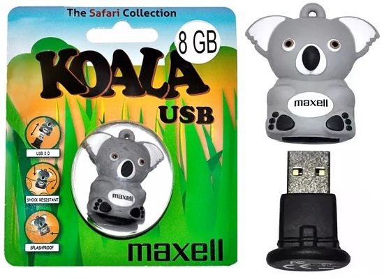 Maxell USB 8GB ANUMAL Collection KOALA