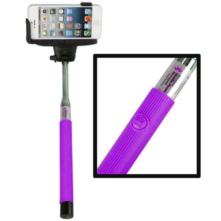 Селфи штатив BLUETOOTH Monopod Z07-5 фиолетовый