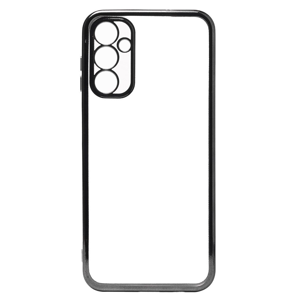 Накладка Activ Pilot Samsung A145 Galaxy A14, прозрачная с черным ободком