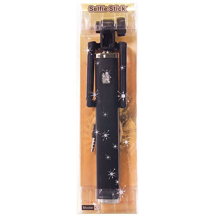 Селфи штатив Monopod K-1 18-100 см черный