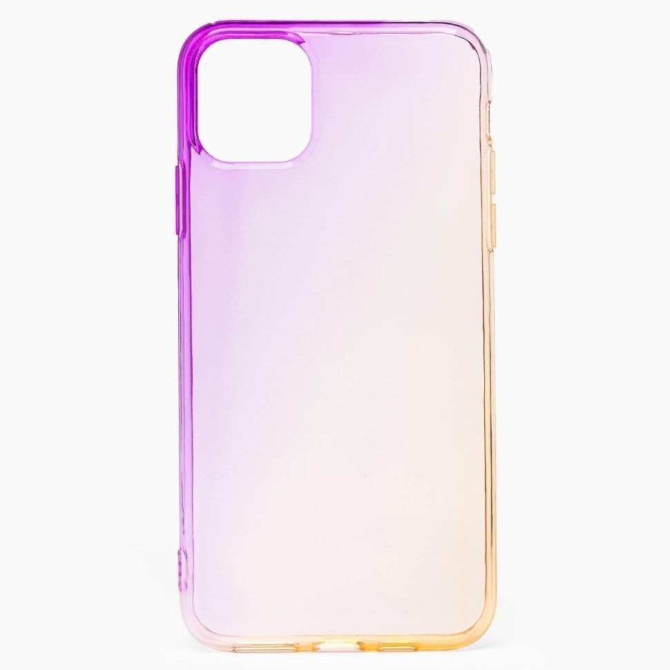 Накладка SC169 iPhone 11 Pro Max (violet/gold)