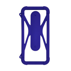 Универсальный чехол-бампер Olmio #2 4.5"-6.5" синий