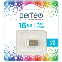 Perfeo USB 16GB M05 Metal Series