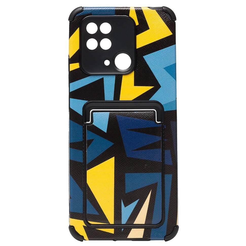 Накладка SC284 Xiaomi Redmi 10C с визитницей (002)