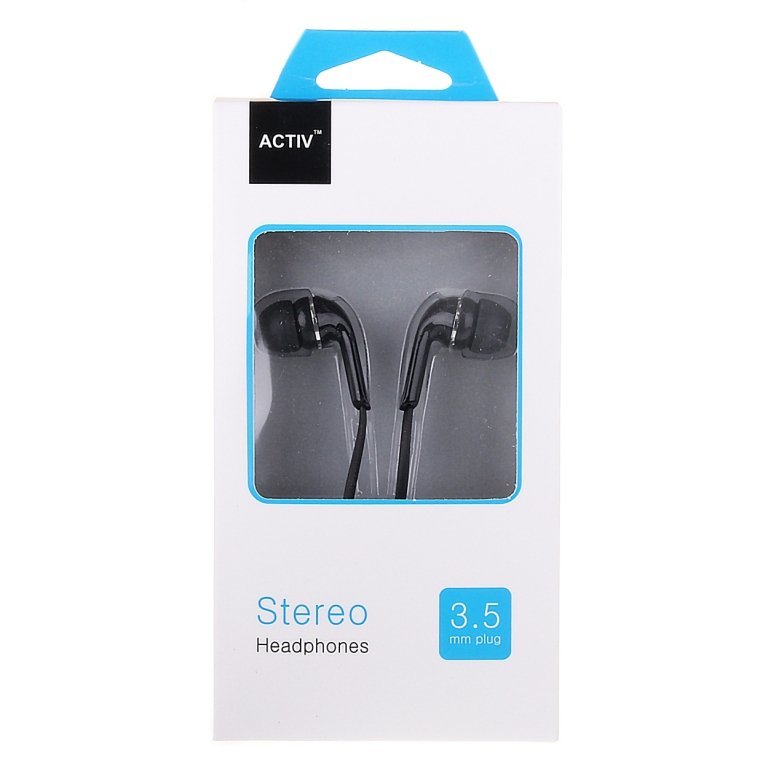 Наушники MP3 Activ AH102 черные