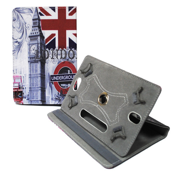 Чехол-книга универсальный поворотный 7" Big Ben с флагом