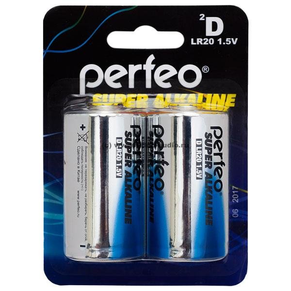 Perfeo LR20/2BL Super Alkaline