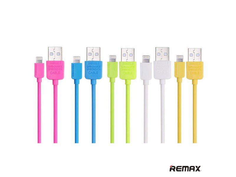 USB кабель на iPhone 5 REMAX белый