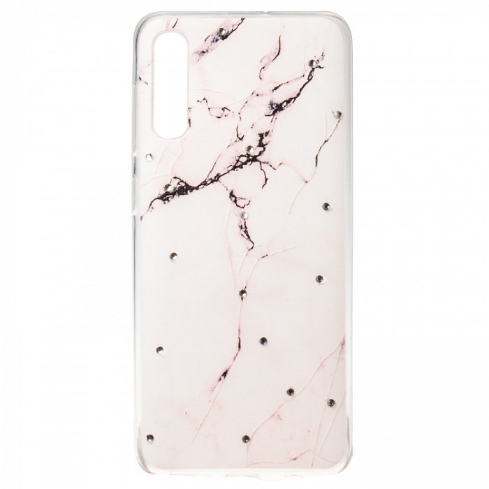 Накладка Phopart Samsung A105 Galaxy A10 со стразами Узор №6367