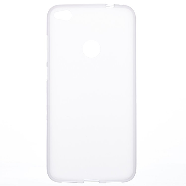 Накладка с глянцевым ободком МАТОВАЯ Huawei Honor 8 Lite белая