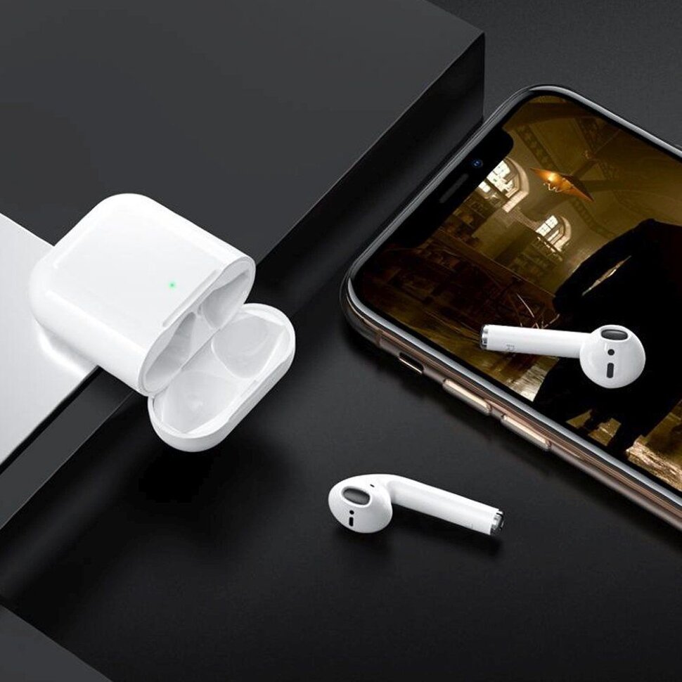 Наушники Bluetooth BOROFONE BW25 TWS, белые