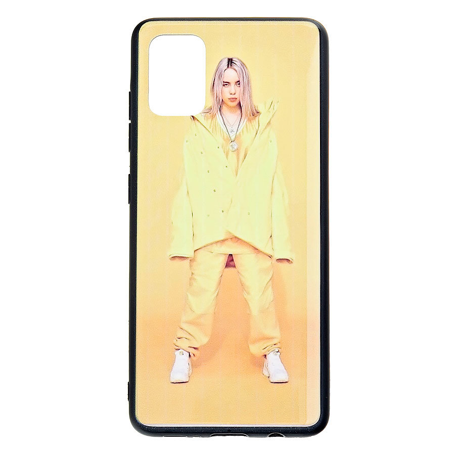 Накладка С Рисунком Huawei Honor 8S/Y5 2019 Billie Eilish желтая