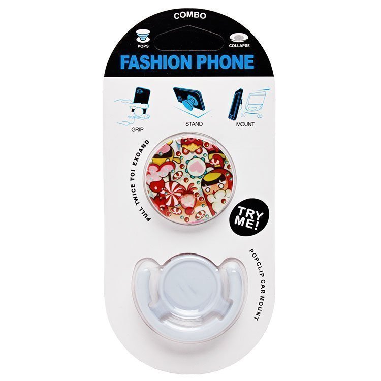 Держатель для телефона POPSOCKETS Popclip Combo с доп.держателем 028