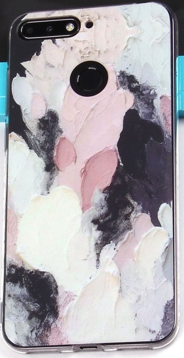 Накладка матовая Huawei Honor 7C/7A Pro/Y6 2018 Краски на холсте