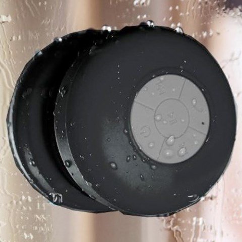 Колонка Bluetooth BTS-06 влагозащищенная черная