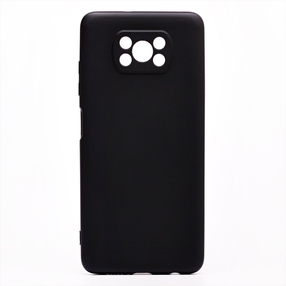 Накладка Activ Full Original Design для Xiaomi Poco X3 Pro (black)