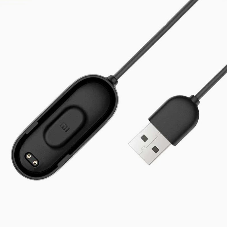 Кабель зарядки для Xiaomi Mi Band 4 черный