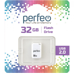 Perfeo USB 32GB M03 White