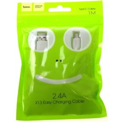 Кабель USB - Type-C HOCO X13 Easy charging белый