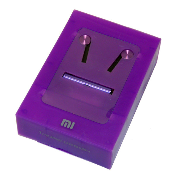 Гарнитура MP3 Xiaomi Mi с кнопкой ответа фиолетовая 002