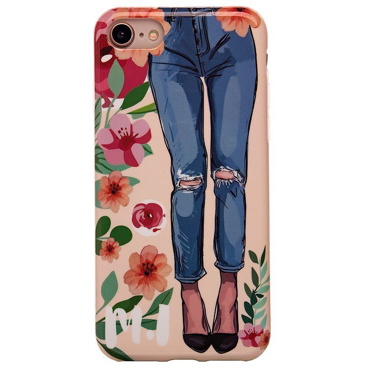 Накладка SC106 Глянец с рисунком iPhone 7 (030)