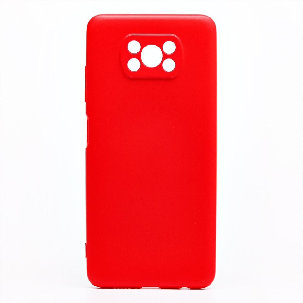 Накладка Activ Full Original Design для Xiaomi Poco X3 Pro (red)