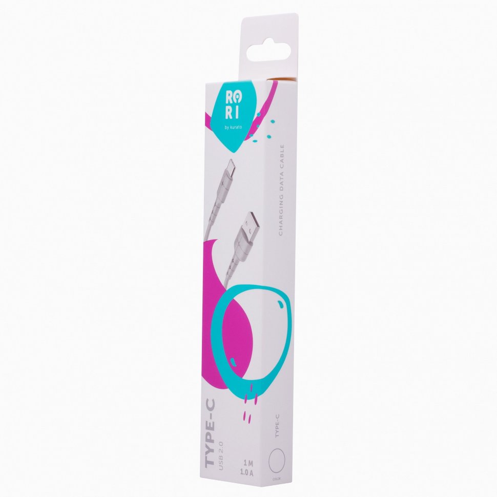 Кабель USB - Type-C Kurato RR-T105 белый