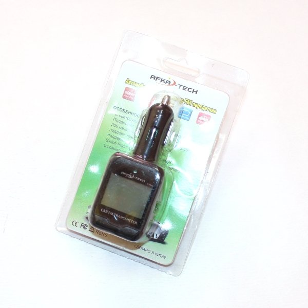 FM-модулятор MicroSD/SD/USB/пульт G70A