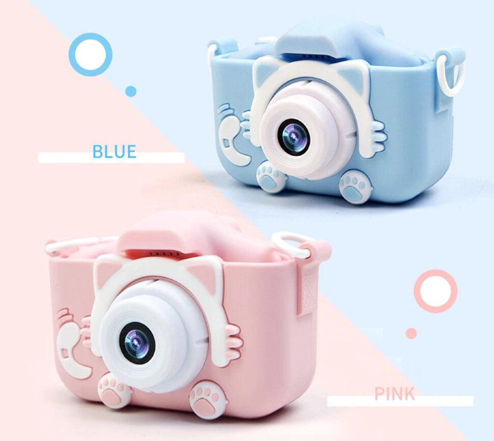 Фотоаппарат-игрушка детский развивающий X5S (pink)