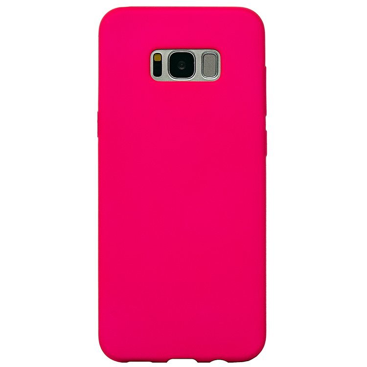 Накладка SC092 Neon Samsung S8 розовая
