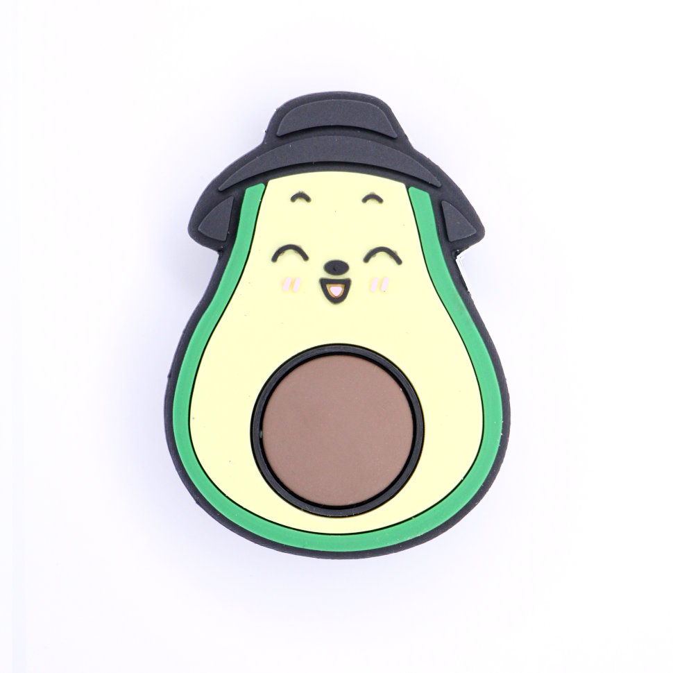 Держатель для телефона POPSOCKETS фигурный Авокадо в черной шляпе