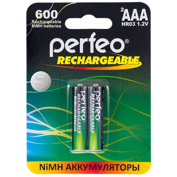 Perfeo AAA 600mAh/2BL Аккумулятор