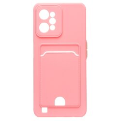 Накладка SC315 Realme C31 с визитницей (pink)
