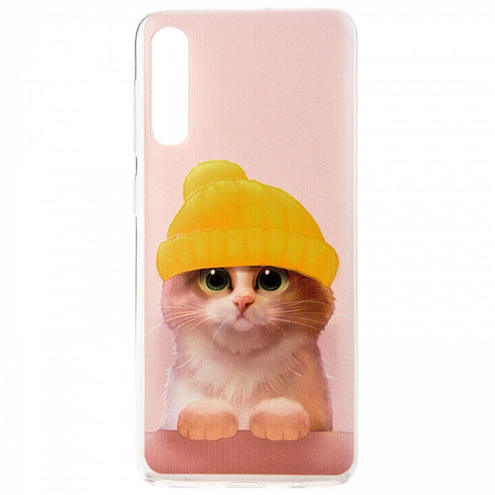 Накладка Phopart Samsung A315 Galaxy A31 Котенок №5443