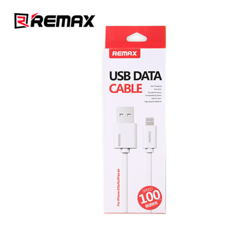 USB кабель на iPhone 5 REMAX Fast Charging RC-007i белый
