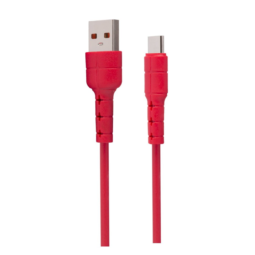Кабель USB - Type-C Kurato RR-T105 красный